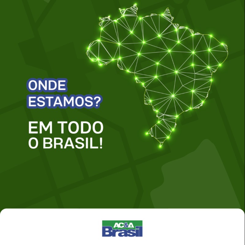 Atendemos todo o Brasil