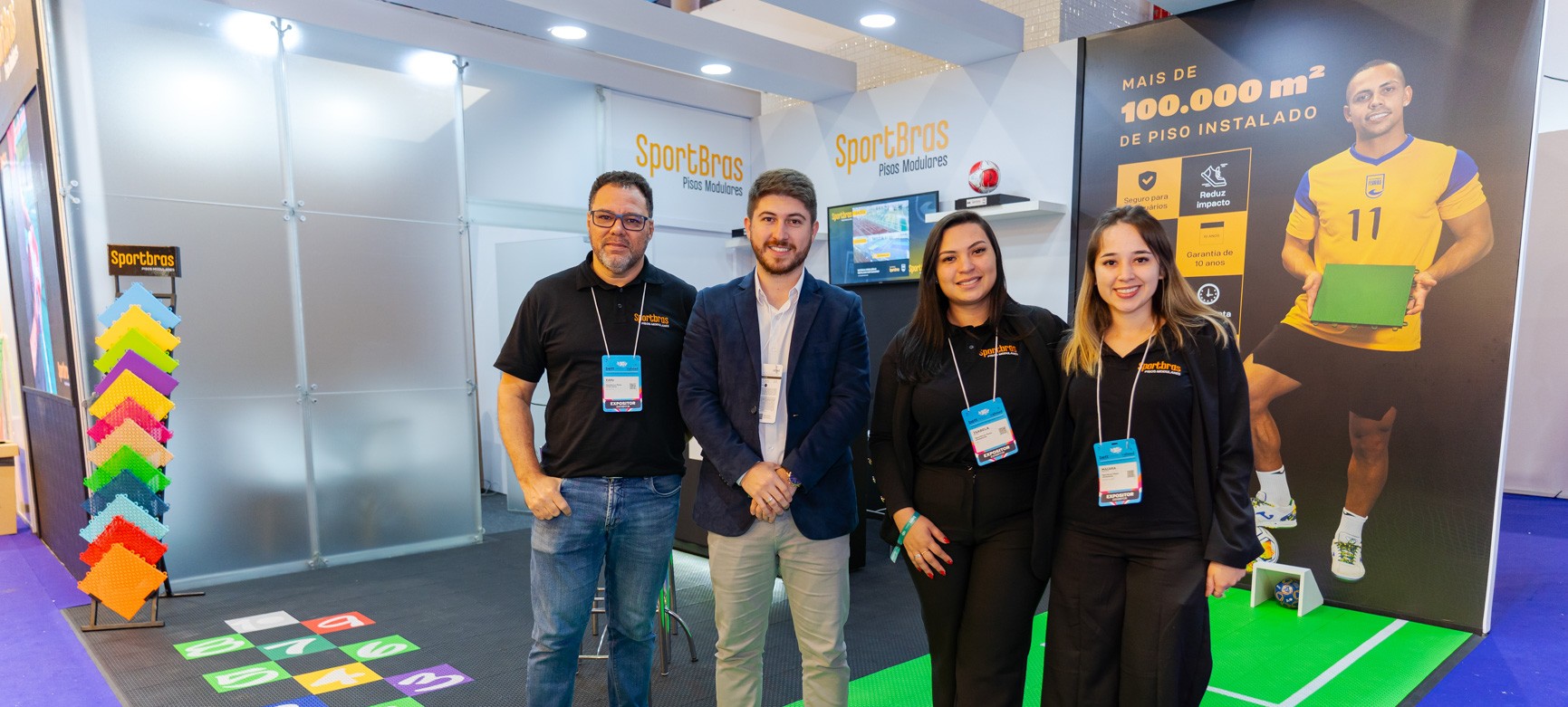 Equipe Sportbras presente na Bet Brasil 2025! 