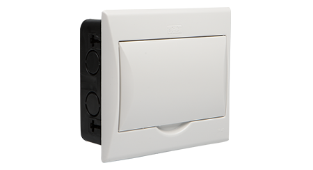 Quadro de Distribuição 3/4 disj. de Embutir - Branco 