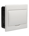 Quadro de Distribuição 6/8 disj. de Embutir - Branco 
